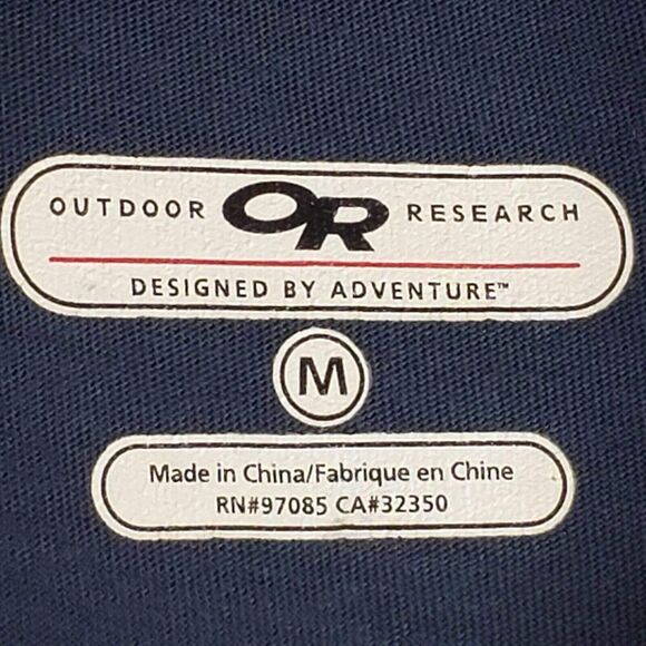 Outdoor Research Shirt Mens Medium Gray 1/4 Zip Pullover LS Baselayer Wool - Picture 6 of 9